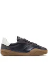 Acne Studios Lace-up Sneakers In Black