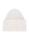 Acne Studios Pansy Face Beanie In Gray