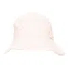 Acne Studios Pansy Face Cotton Smiley Bucket Hat In Pink