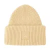 Acne Studios Pansy N Face Beanie In Beige