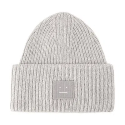 Acne Studios Pansy N Face Beanie In Grey