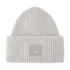 Acne Studios Pansy N Face Beanie In Grey