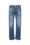 Acne Studios Pantalone In Blue