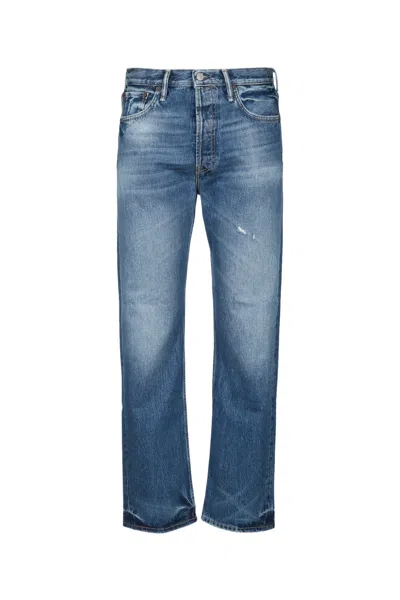 Acne Studios Pantalone In Blue