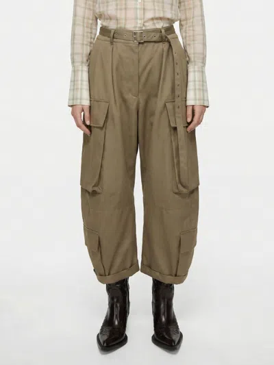 Acne Studios Pants  Woman Color Kaki In Brown