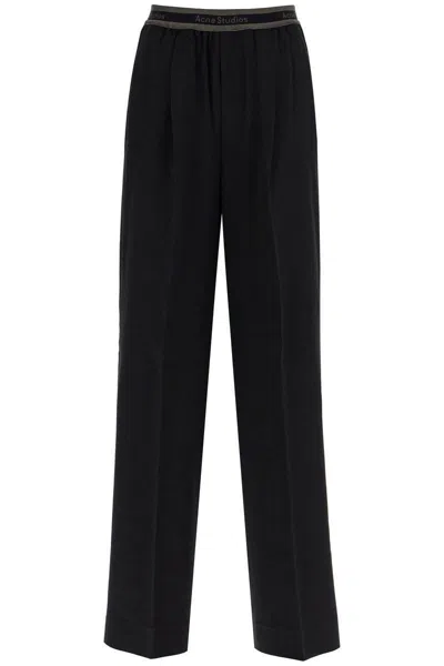 Acne Studios Pants In Black