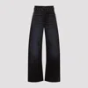 Acne Studios Trousers With Wide Leg And Belt Loops In Blue