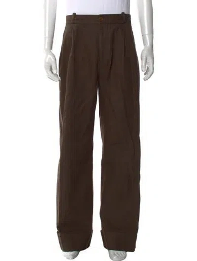 Pre-owned Acne Studios Pants In Brown