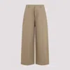 Acne Studios Twill Trousers In Cvi Khaki Beige