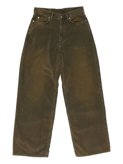 Acne Studios Pants In Green