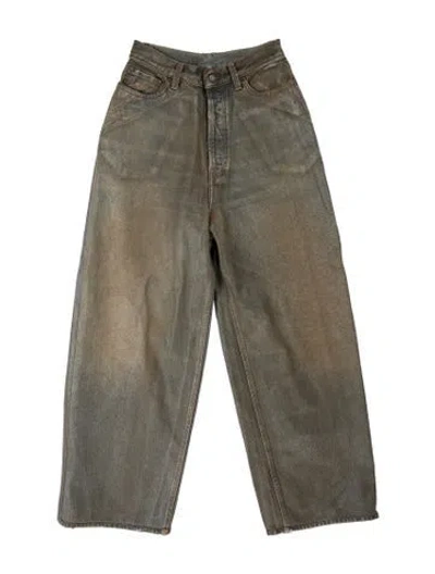 Pre-owned Acne Studios Pants In Grey