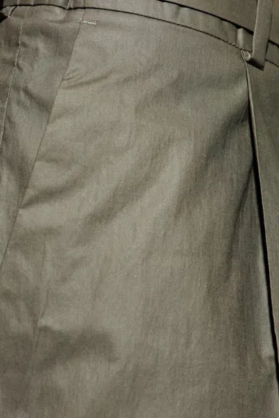 Acne Studios Pants With Logo In Green
