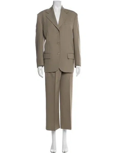 Pre-owned Acne Studios Pantsuit In Green