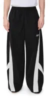Acne Studios Parfit Peachy Technical Blend Pant In Black