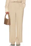 Acne Studios Parika Casual Trouser In Camel Beige