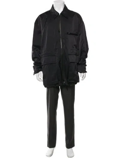 Pre-owned Acne Studios Parka In Gray