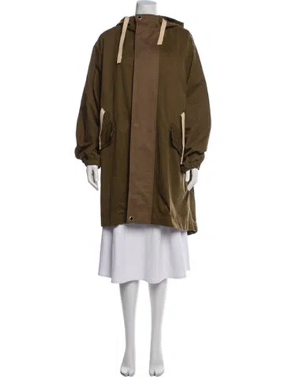 Pre-owned Acne Studios Parka In Green
