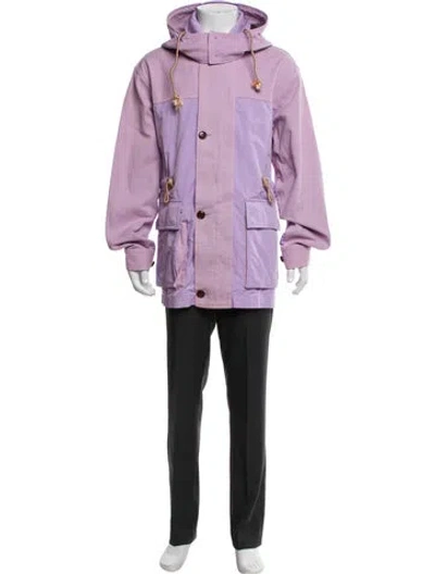 Pre-owned Acne Studios Parka In Purple