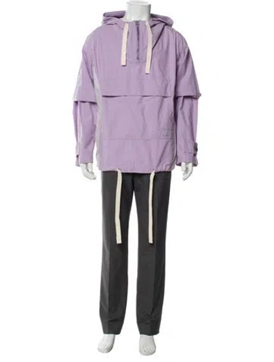 Pre-owned Acne Studios Parka In Purple