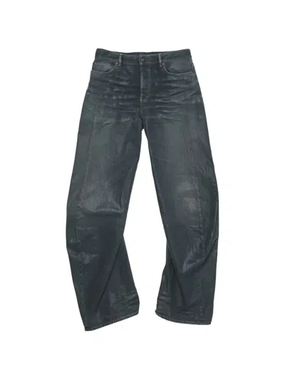 Acne Studios A00550 Jeans Mit Patch In Black