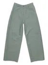 Acne Studios Patch Trousers In Green