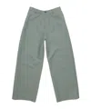 Acne Studios Patch Trousers In Green