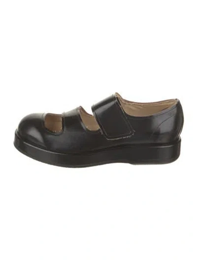 Pre-owned Acne Studios Patent Leather Sneakers In Black