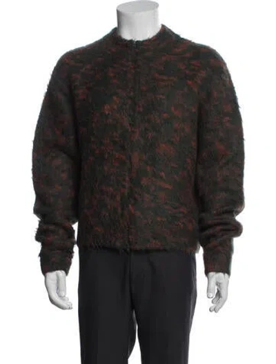 Pre-owned Acne Studios Patterned Jacket W/ Tags In Green