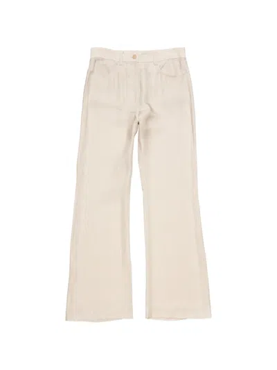 Acne Studios Patterned Trousers In Neutral