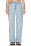 Acne Studios Multi-pocket Jeans In Blue