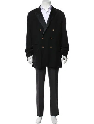 Pre-owned Acne Studios Peacoat In Black