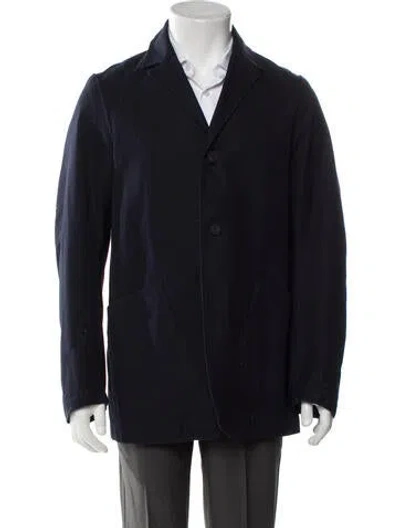 Pre-owned Acne Studios Peacoat In Blue