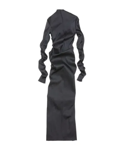 Acne Studios Pendant Dress In Black