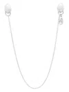Acne Studios Pendant Earrings In Silver