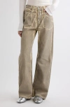 Acne Studios Pentyone Lux Overprint Jeans In Multi