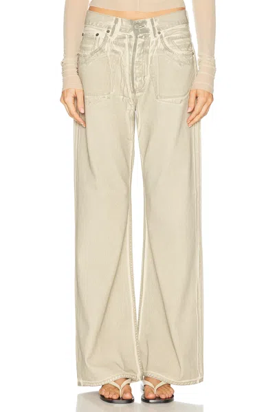 Acne Studios Pentyone Wide Leg In Neutral