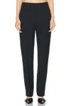 Acne Studios Wool Blend Tailored Trousers In Black