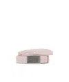 Acne Studios Perforated Waistband In Pink