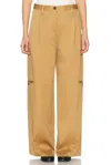 Acne Studios Tailored Trousers In Faded Ochre