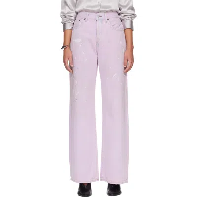 Acne Studios Pink 2021f Regular Fit Jeans