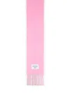 Acne Studios Pink Alpaca And Wool Blend Scarf Women In Pink
