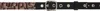 Acne Studios Pink & Black Monogram Buckle Belt In Br0 Pink/black