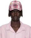 Acne Studios Pink Distressed Cap