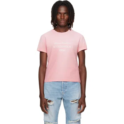Acne Studios Pink Faded T-shirt