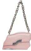 ACNE STUDIOS PINK KEISUKE OTOBE EDITION DISTORTION WAVY MINI BAG