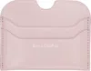 Acne Studios Pink Leather Card Holder In Ad5 Powder Pink