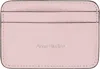 Acne Studios Pink Leather Card Holder In Ad5 Powder Pink