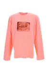 Acne Studios Pink Long-sleeve T-shirt In Pink