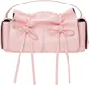 Acne Studios Multipocket Micro Crossbody Lux Bag Powder Pink In Ad5 Powder Pink