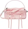Acne Studios Pink Multipocket Micro Bag In Ad5 Powder Pink